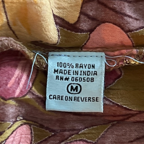 Nostalgia Ruffled Tiered Red and Yellow Maxi Dress - Picture 7 of 8